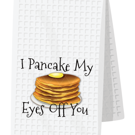 I pancake my eyes off of you