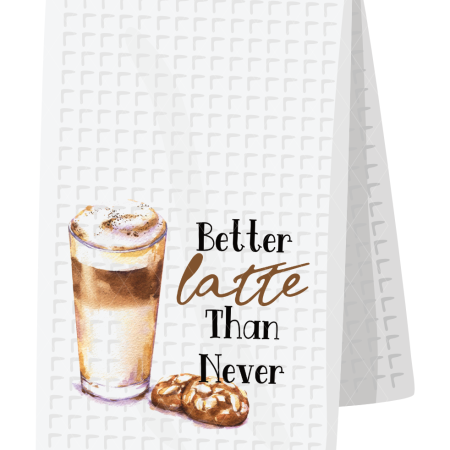 Better latte than never