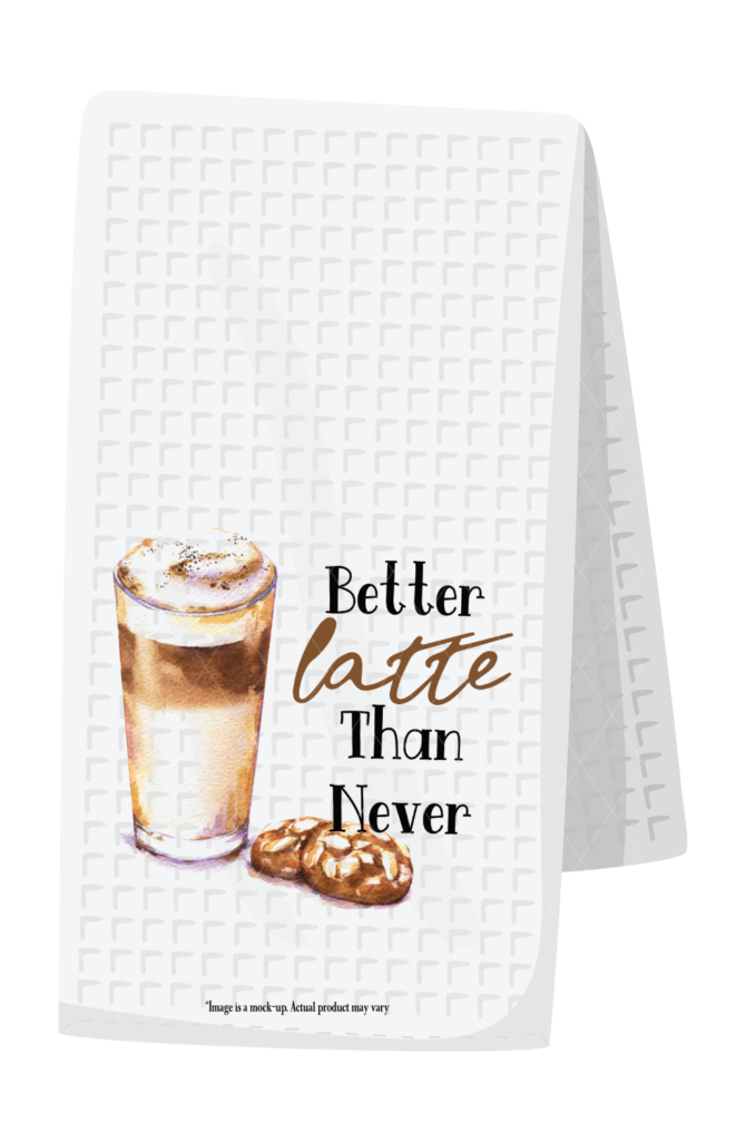 Better latte than never