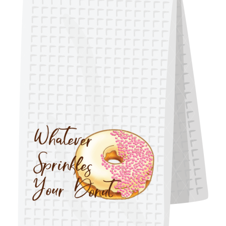 Whatever sprinkles your donut