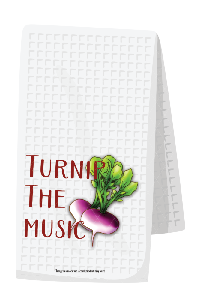 Turnip the music