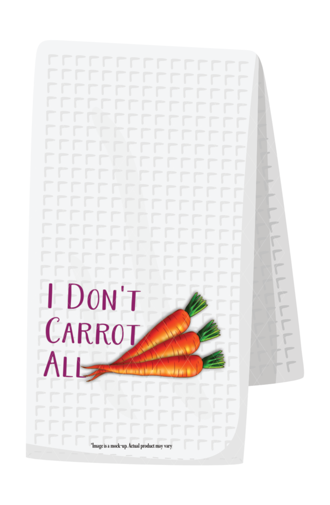 I don't carrot all