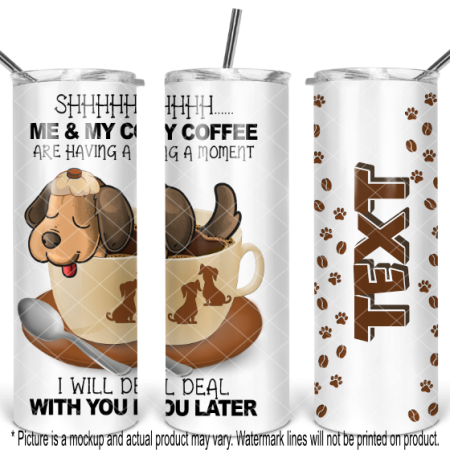 Me and My Coffee Dog