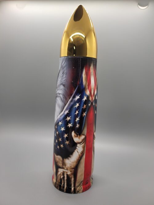 American Flag Eagle Bullet Tumbler - Image 2